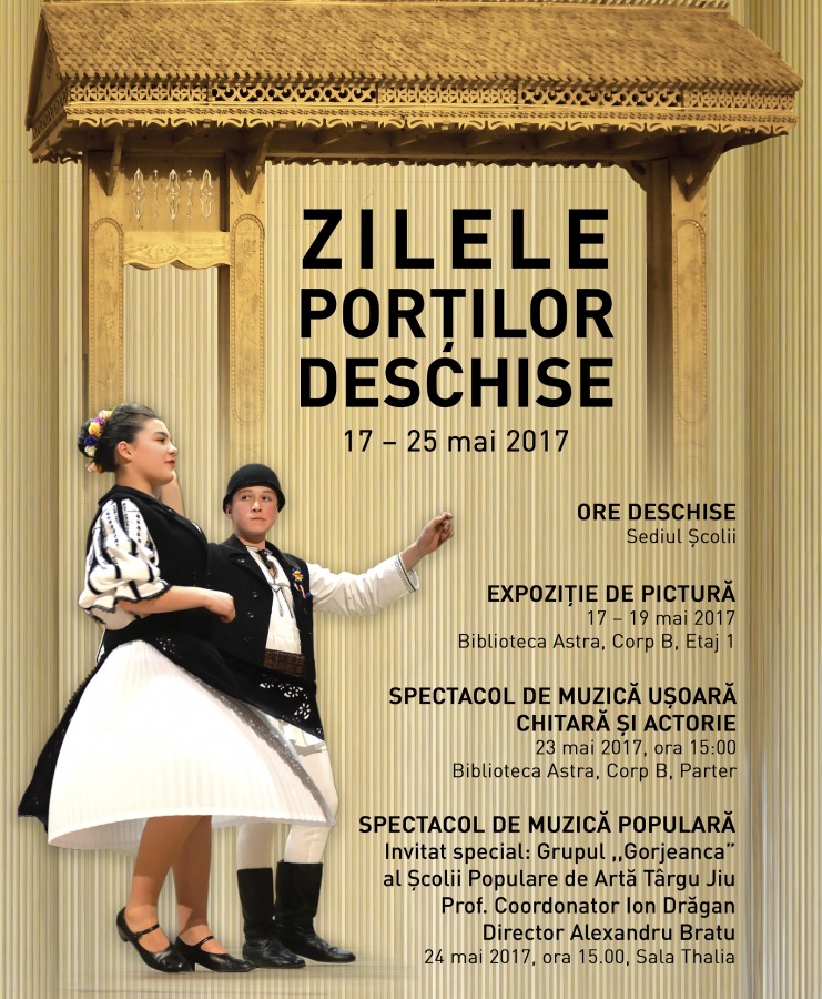 Școala Populară de Arte și Meserii „Ilie Micu” își deschide porțile publicului larg