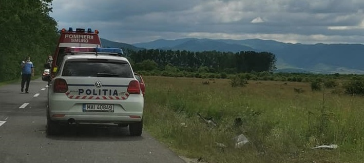 Accident rutier cu două victime pe Calea Poplăcii. Trafic îngreunat