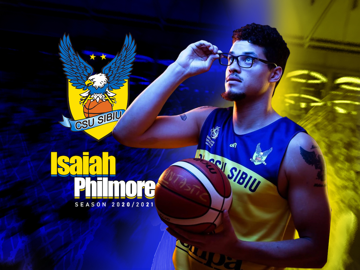 Isaiah Philmore rămâne alături BC CSU Sibiu, pentru al treilea sezon consecutiv