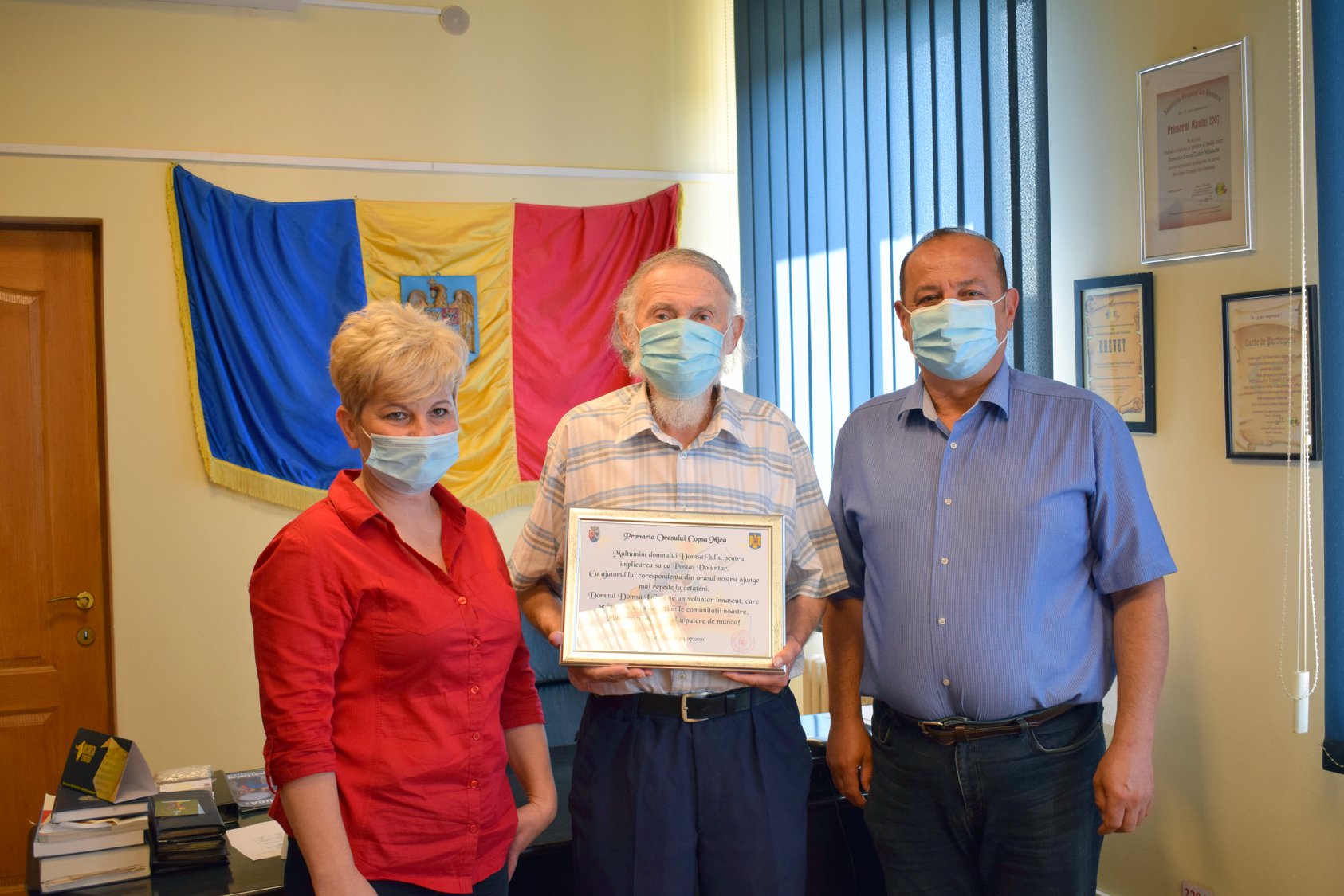 Iuliu Domșa, voluntar la 79 de ani în vreme de pandemie