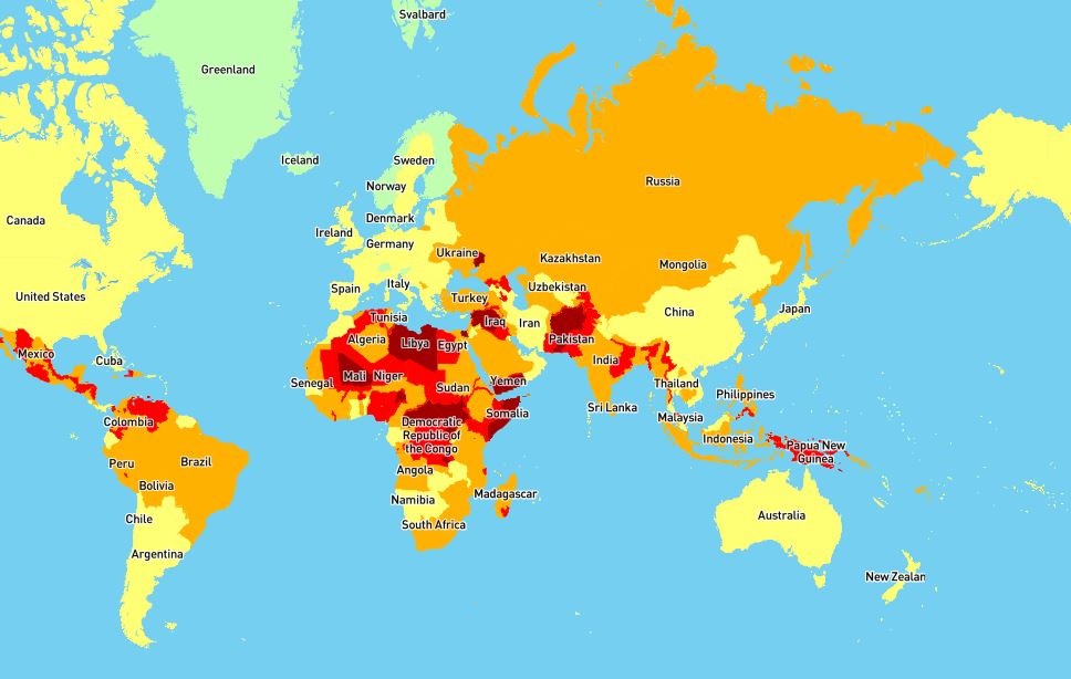 Autoritățile naționale au actualizat lista țărilor cu risc epidemiologic ridicat