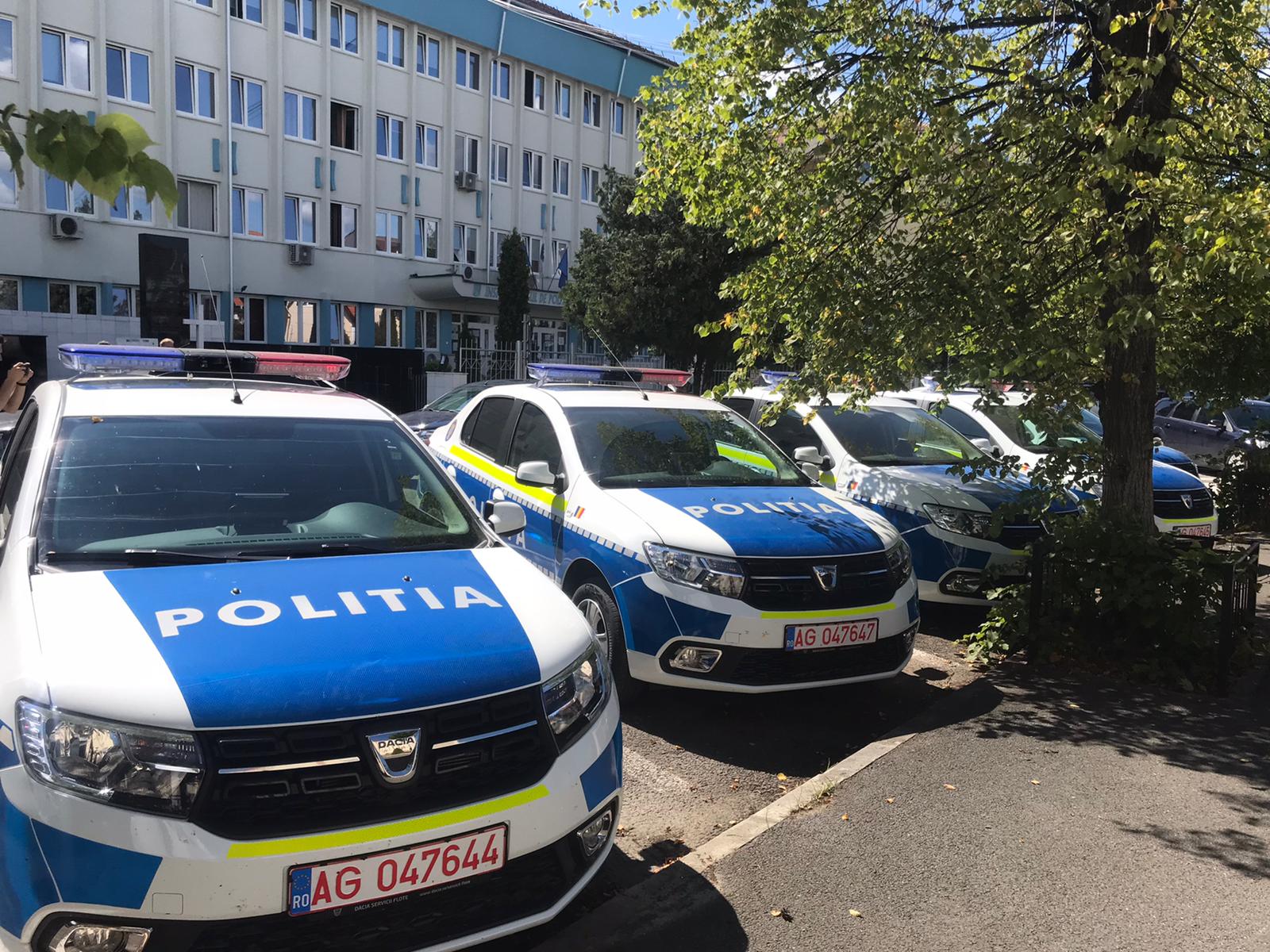 GALERIE FOTO - Cum arată noile mașini ale polițiștilor sibieni