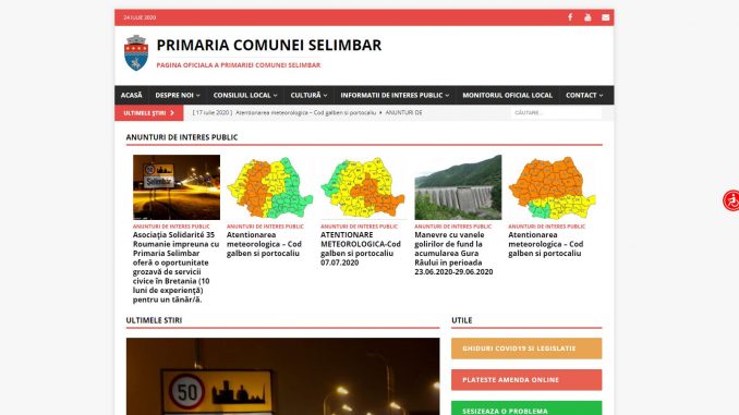 Primăria comunei Șelimbăr, digitalizată complet!