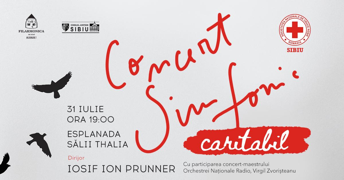 Filarmonica de Stat Sibiu concertează pentru Crucea Roșie