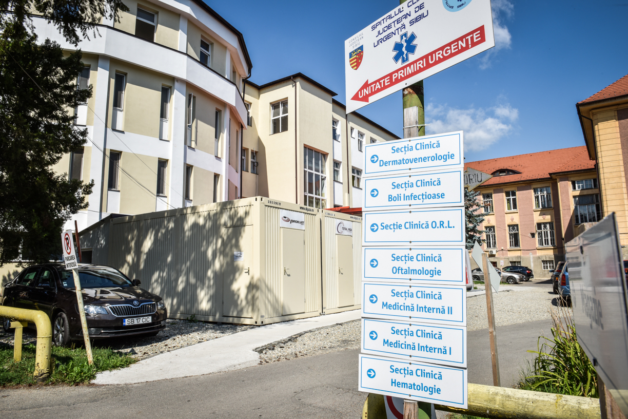Decesul cu numărul 75 în Sibiu: un bărbat de 86 de ani