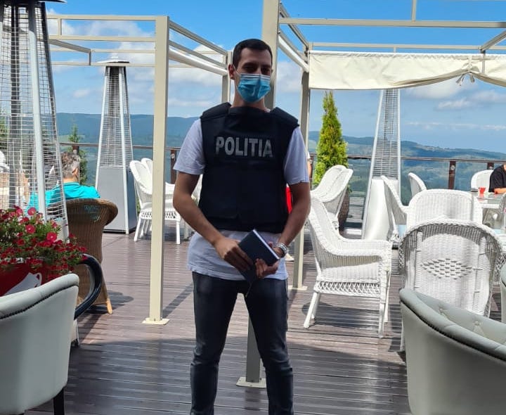 Sibiu: 19 avertismente pentru cei care nu au purtat ieri masca de protecție