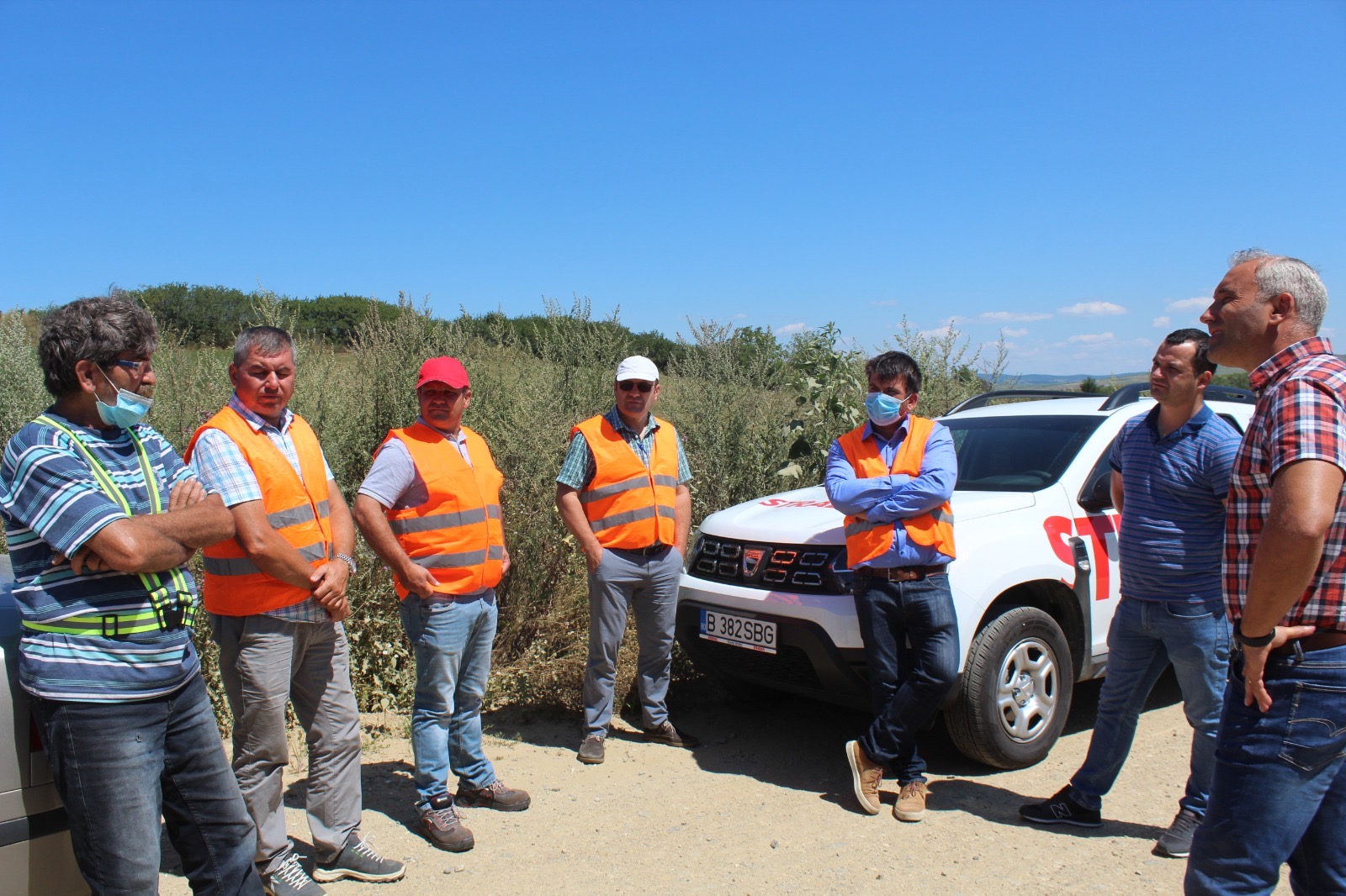 CJ Sibiu a predat constructorului amplasamentul DJ 106 T Ocna - Ludoș