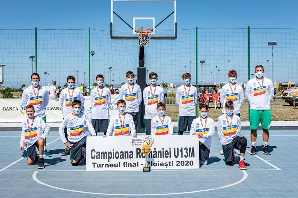 Cei mai buni sub 13 ani. Alpha Sport Team Sibiu, campioana României la baschet