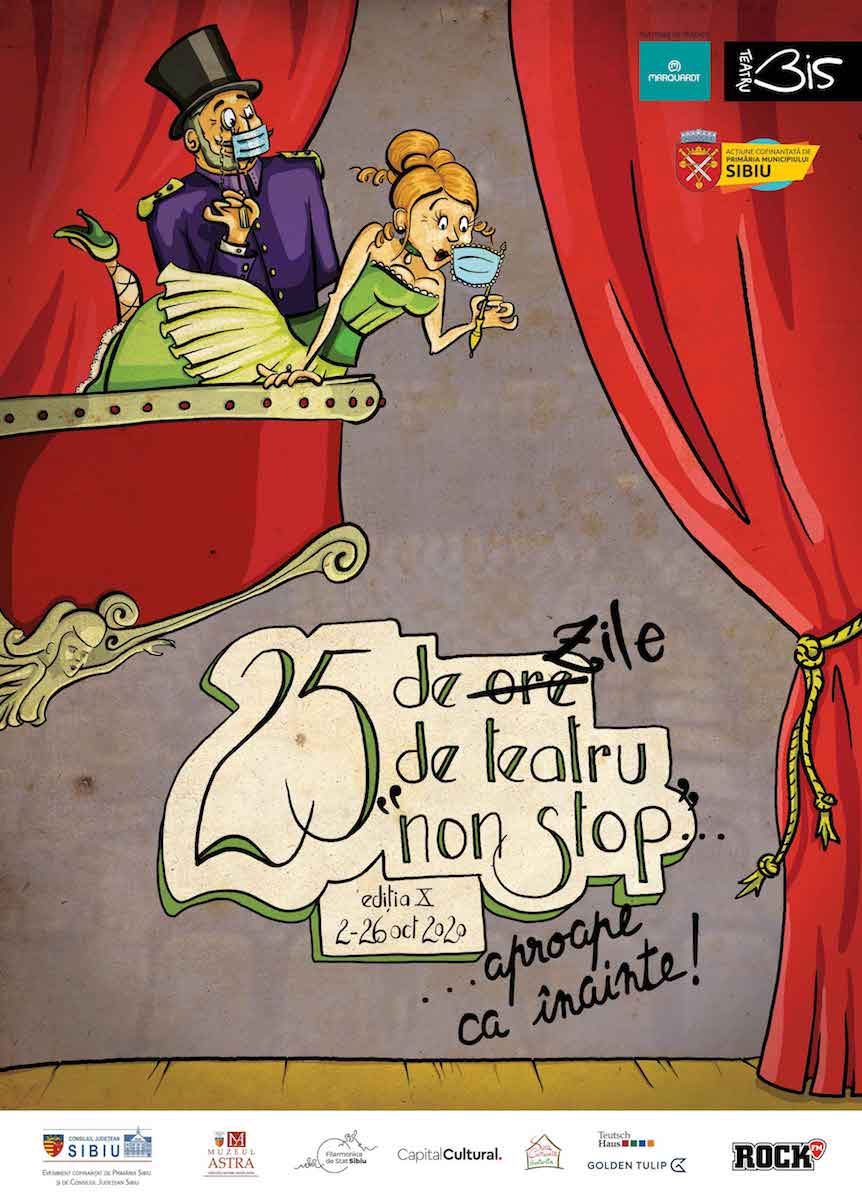 Ediția a X-a a festivalului 25 de (ore) zile de teatru (non-stop) demarează în weekend