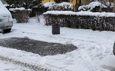 FOTO Alertă în centrul orașului din cauza unei valize uitate pe stradă