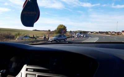 Șase accidente și opt victime, în ultimii ani, la ieșire din Șelimbăr în DN 1. Cu toate acestea, intersecția nu va fi modificată prea curând