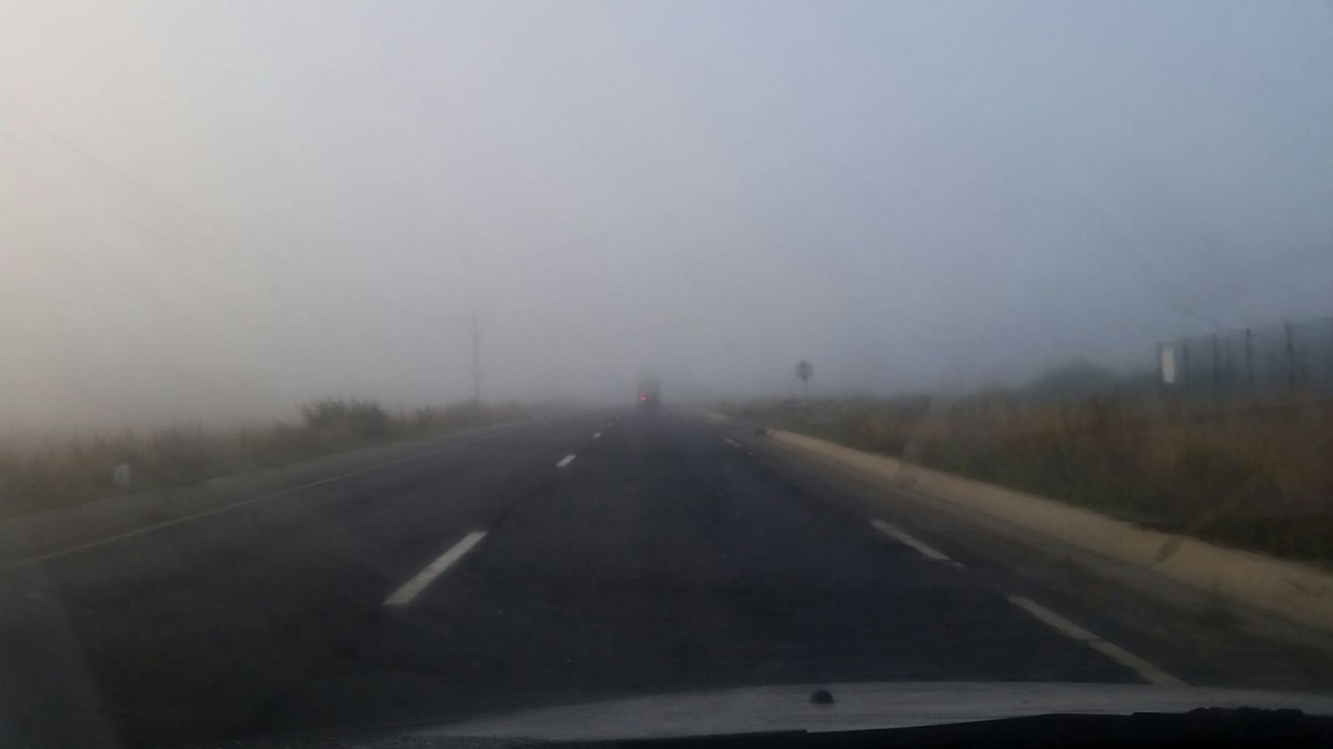 Cod galben de ceață până la ora 17.00