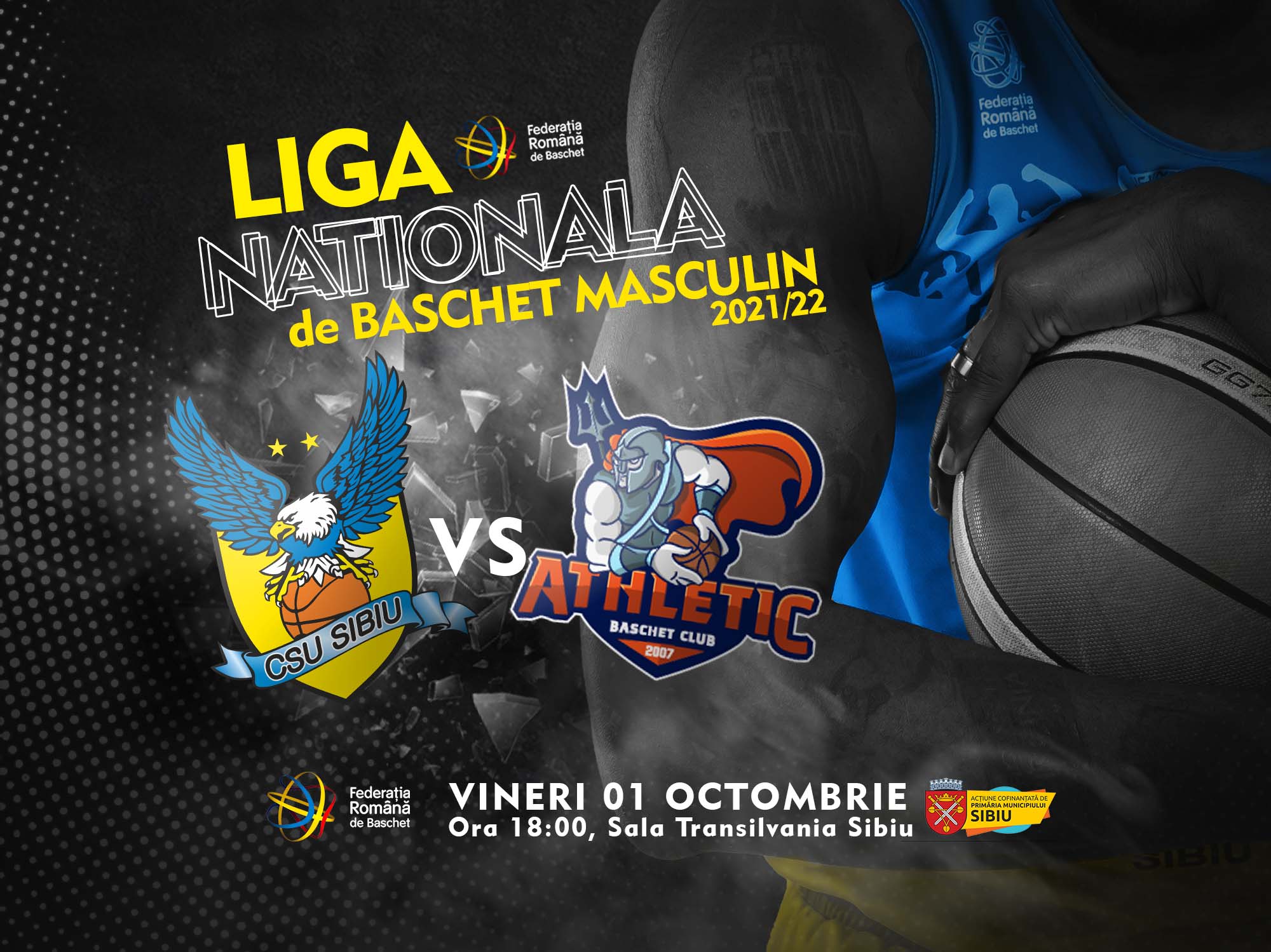 BC CSU Sibiu debutează în Liga Națională de Baschet Masculin, cu un meci acasă
