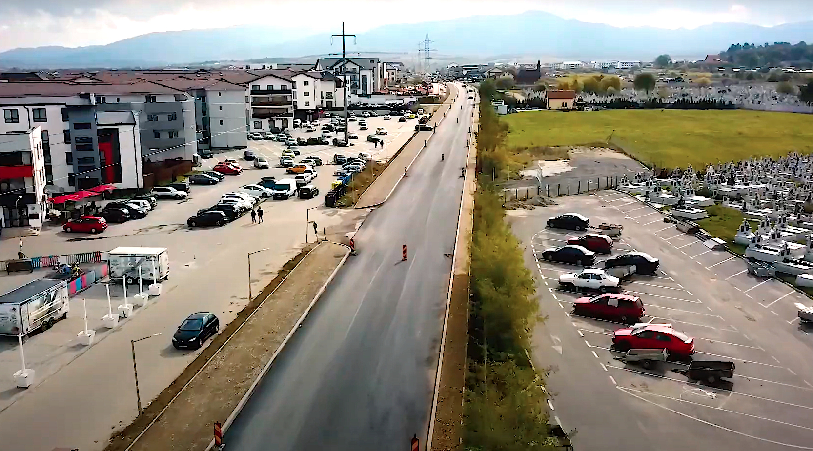 VIDEO În două luni, lucrările la drumul din cartierul Arhitecților au avansat cu zece procente
