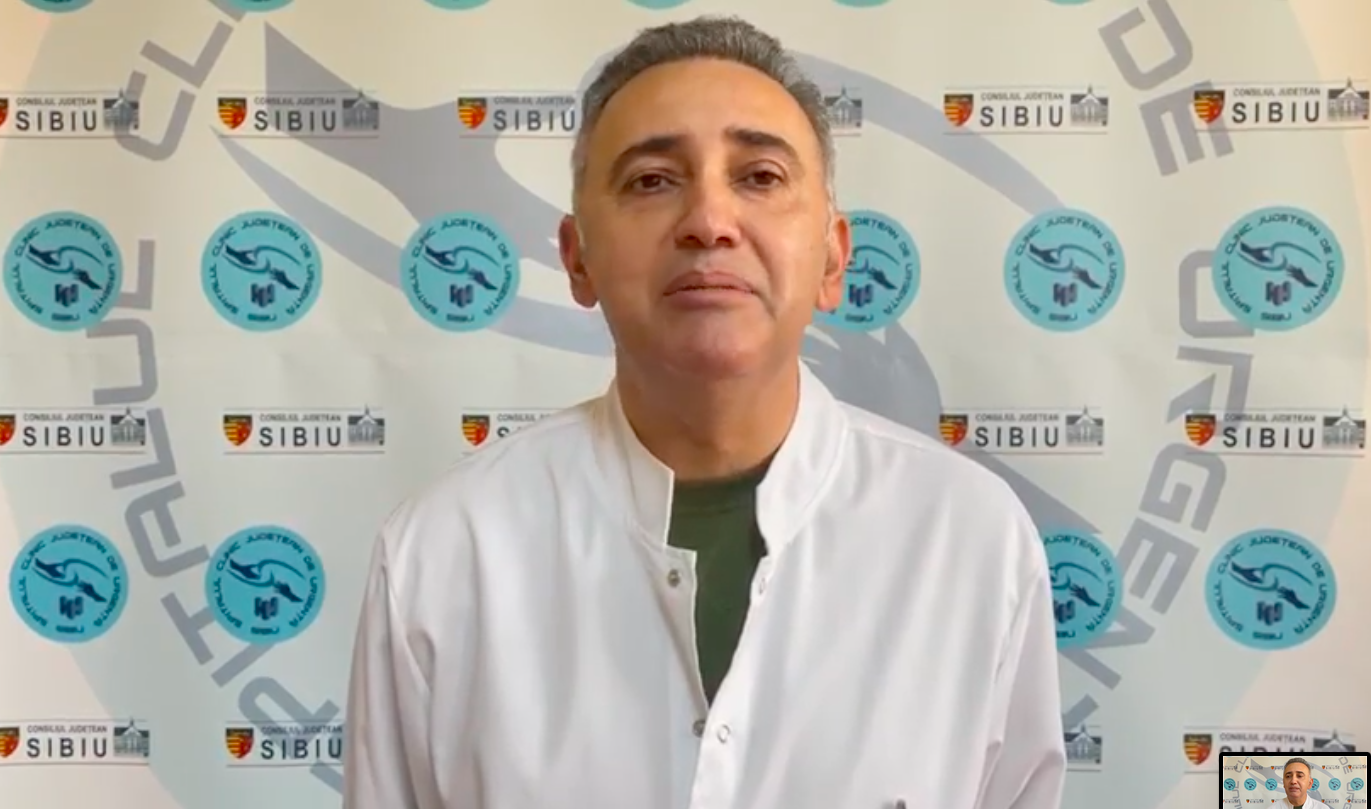 Constantin Roșca, șeful UPU Sibiu: „pe cei care nu s-au vaccinat îi invit în orice unitate de primiri urgențe, să vadă zeci de pacienți conectați la o sursă de oxigen”