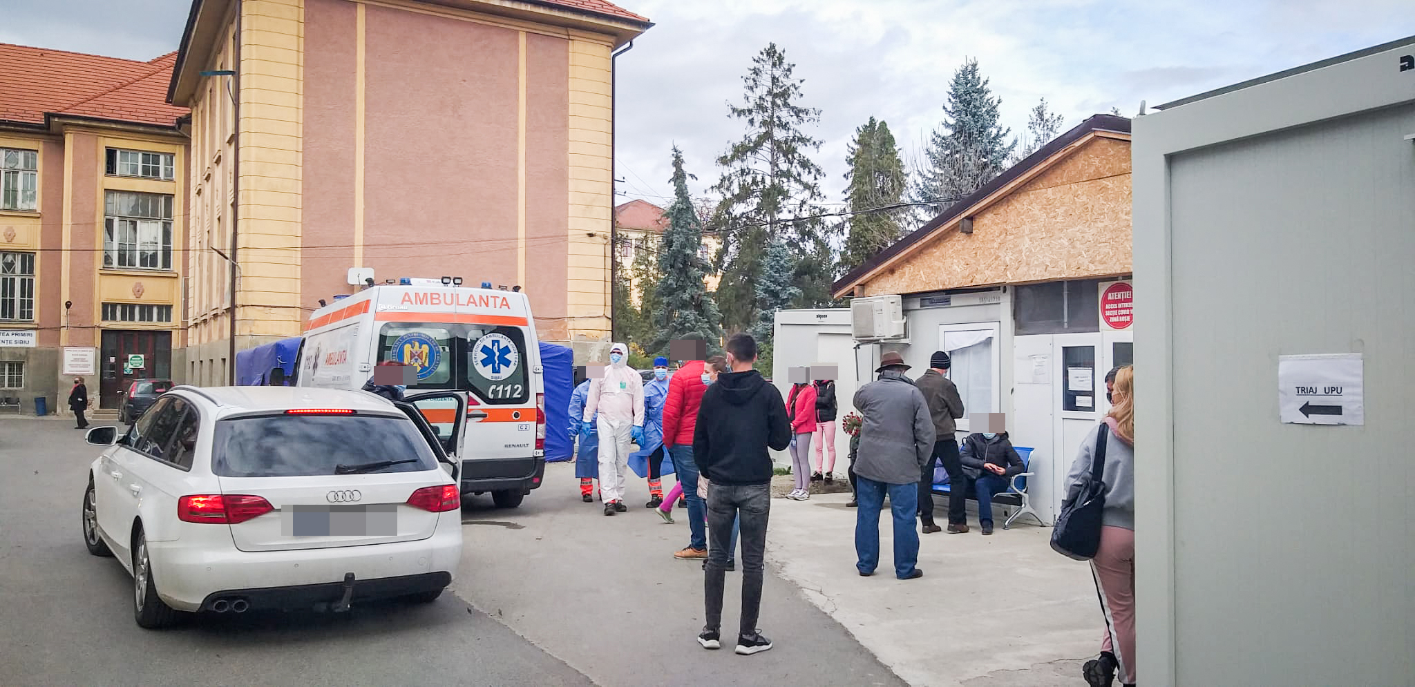 Sibiu: record de cazuri noi confirmate într-o singură zi. Încă 14 pacienți au murit