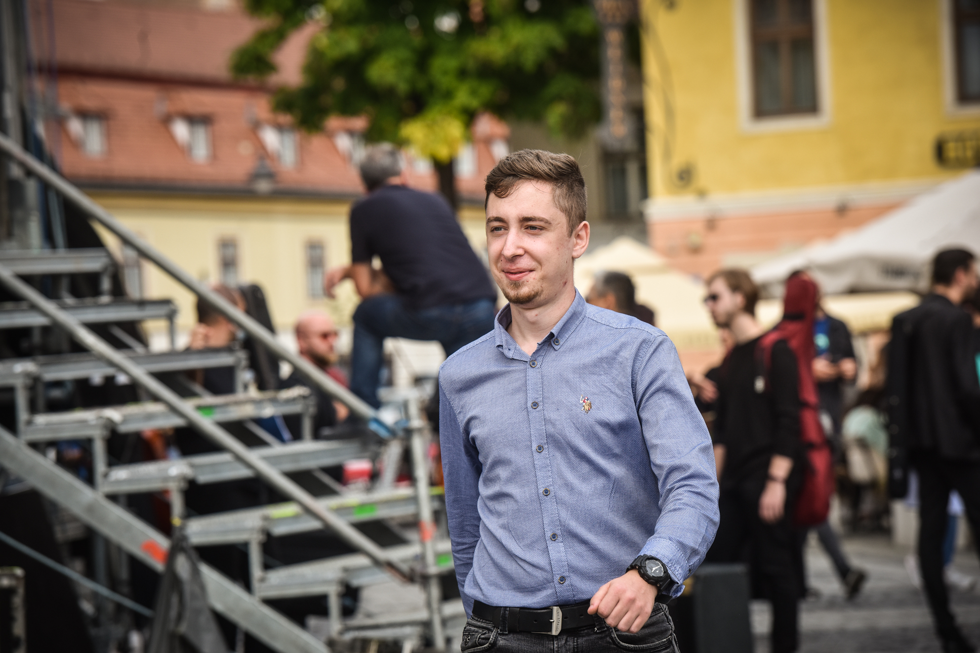 Din Prahova, la Sibiu. Reprezentantul bobocilor ULBS: „M-am îndrăgostit de oraș”