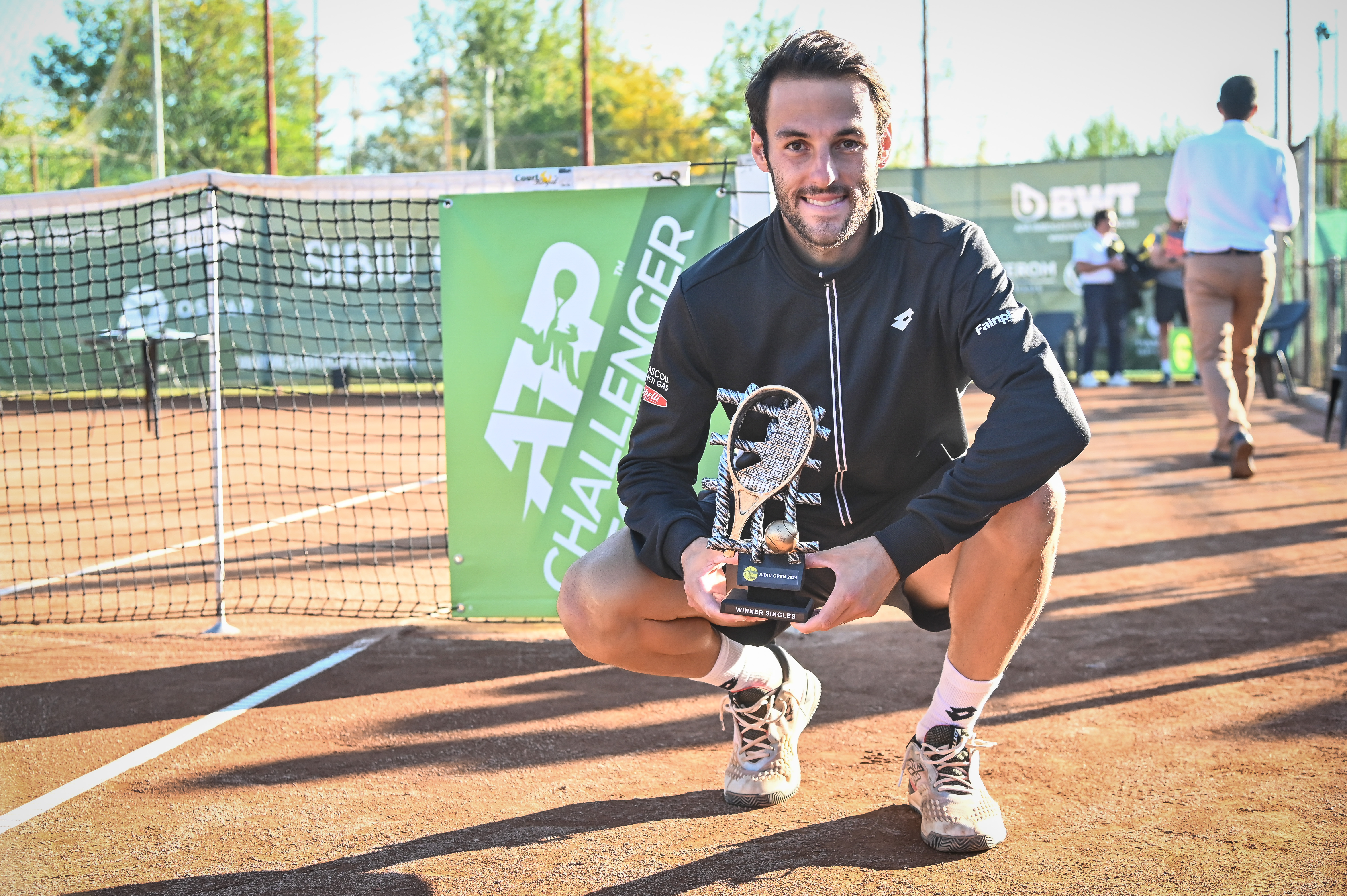 Stefano Travaglia a câștigat trofeul turneului de tenis Sibiu Open