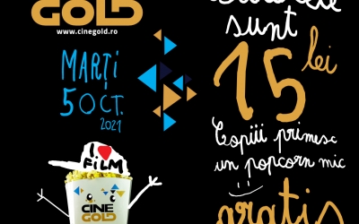 Petreceți Ziua Mondială a Educației ca-n filme, la CineGold