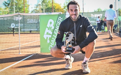 Stefano Travaglia a câștigat trofeul turneului de tenis Sibiu Open