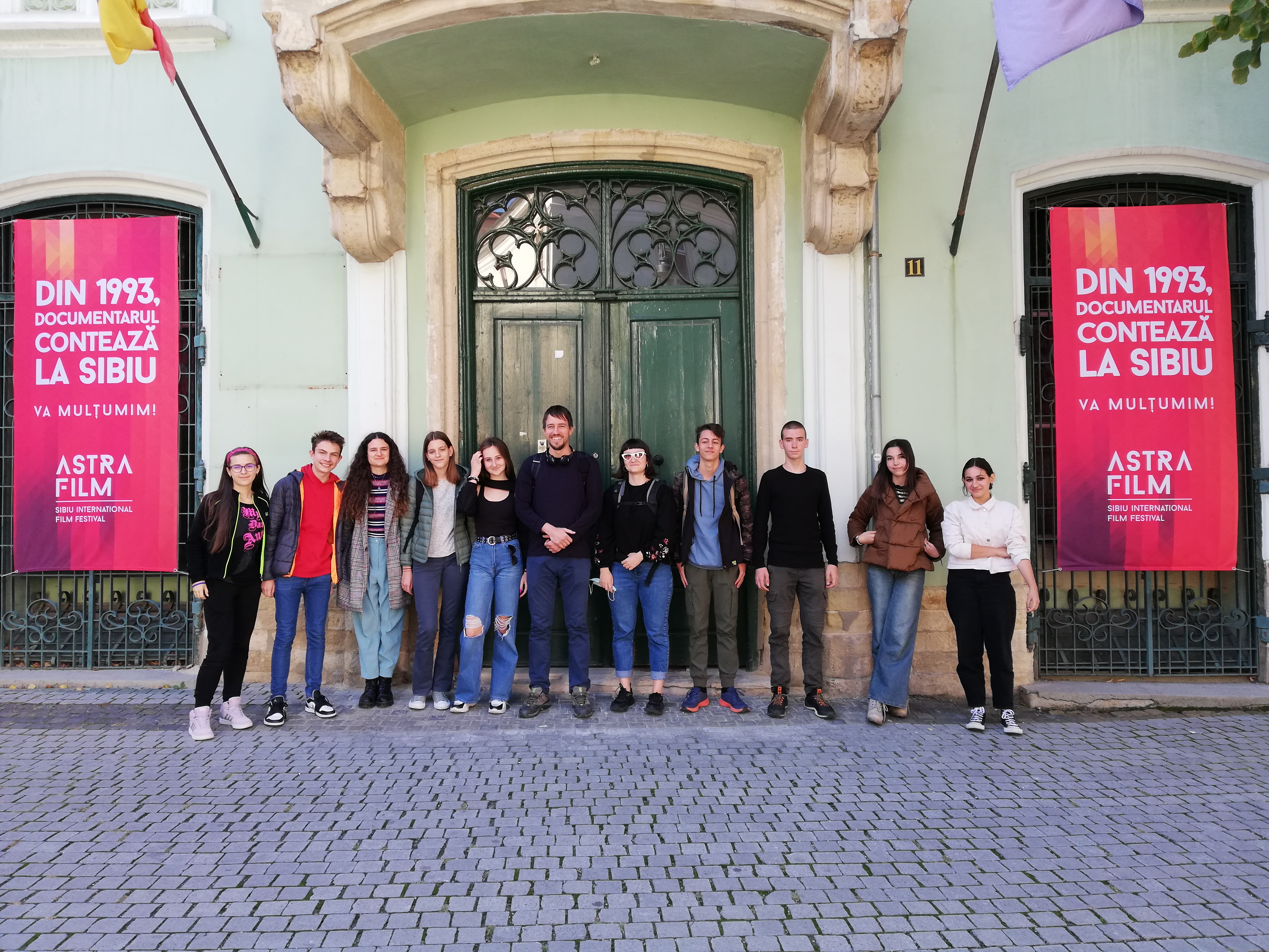 Liceenii sibieni pasionați de cinematografie au învățat cum să realizeze filme documentare