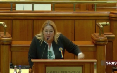 VIDEO Discursuri la moțiune. Șoșoacă, către Florin Cîțu: Dacă sunteți Superman, eu sunt Xena, prințesa războinică!