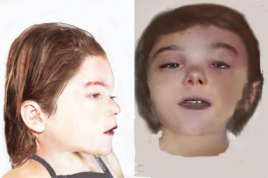 Procurorii cer ajutorul populaţiei şi publică portretul robot al fetiţei găsită moartă şi incendiată la Arad