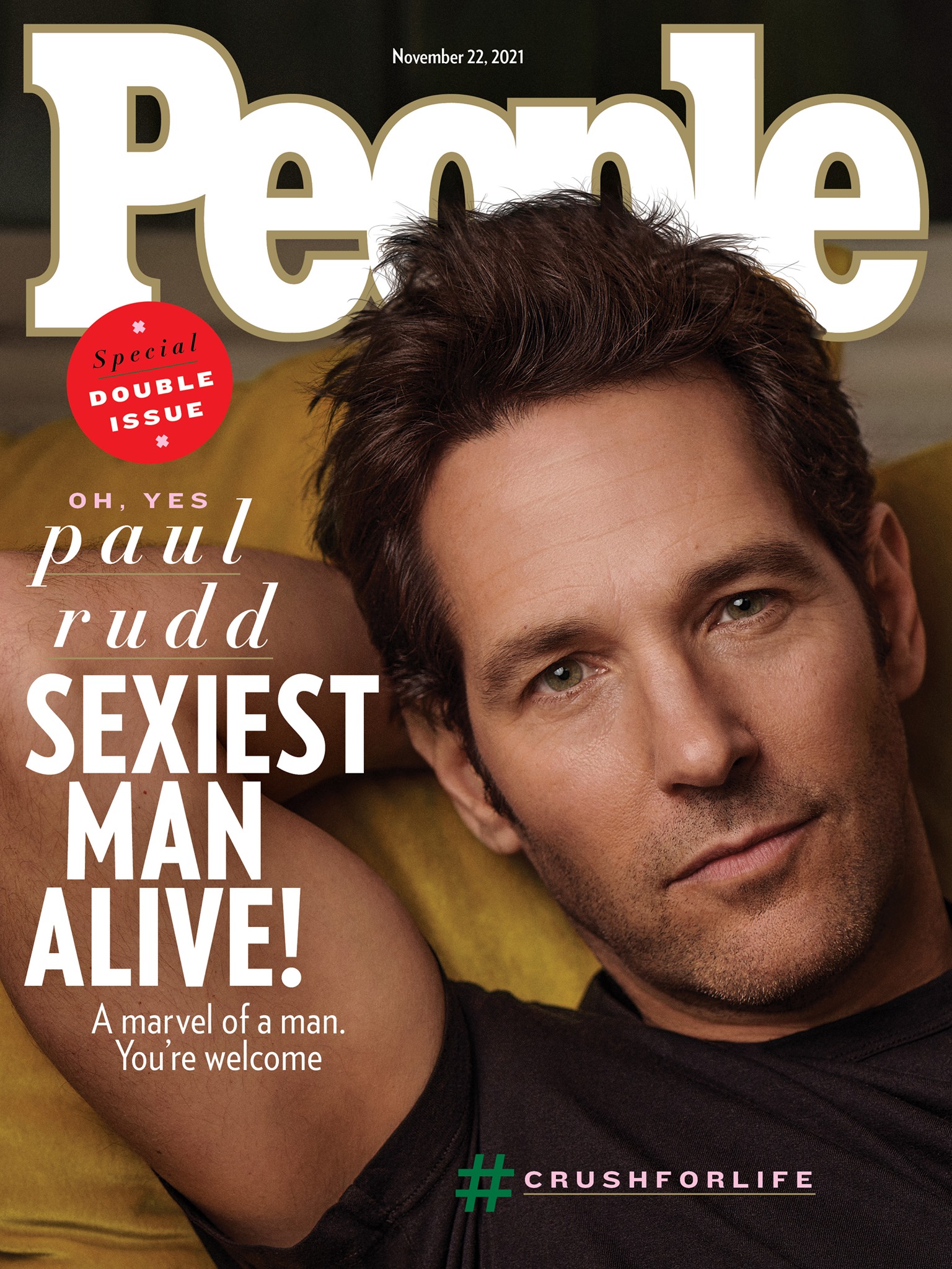 VIDEO Actorul Paul Rudd numit de revista People ''cel mai sexy bărbat în viaţă''