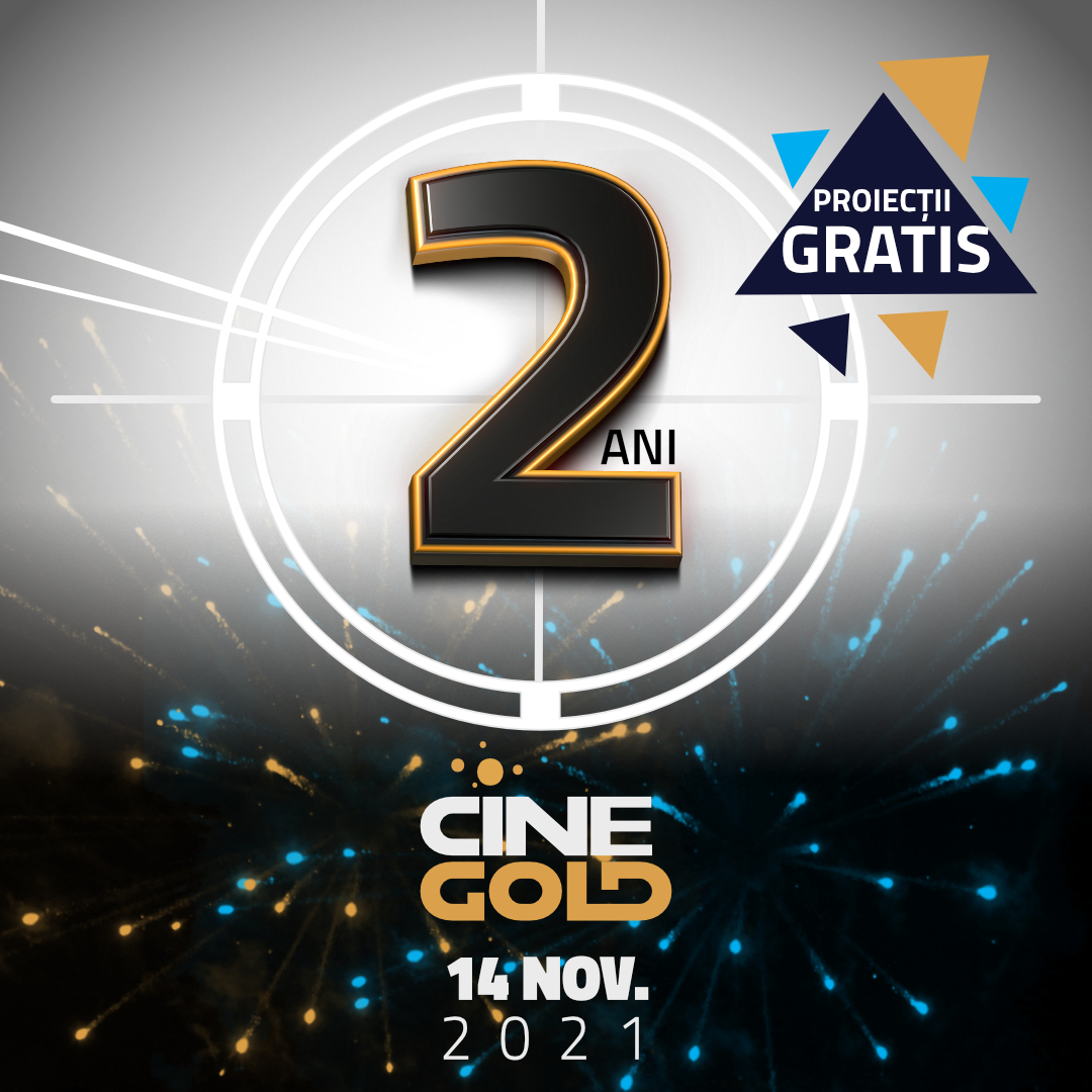 CineGold împlinește doi ani. Acces gratuit la filme, duminică