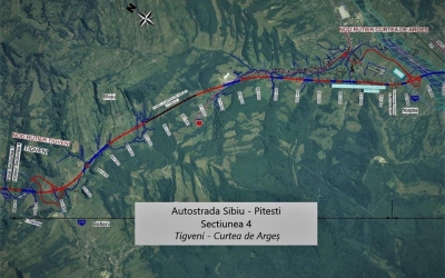 CNAIR a semnat cu Porr Construct contractul pentru proiectarea şi execuţia Secţiunii 4 a Autostrăzii Sibiu - Piteşti