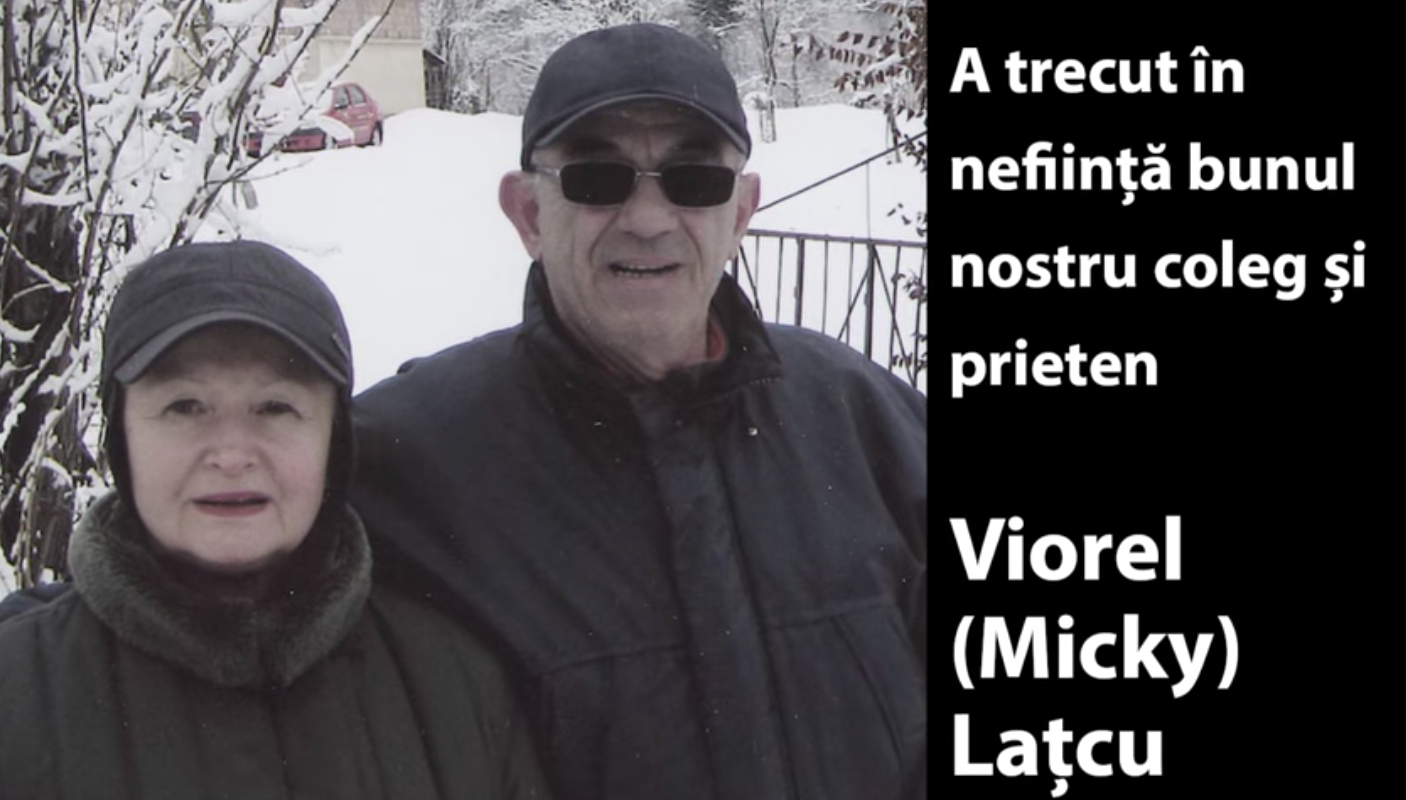 Doliu la TNRS: A trecut la cele veșnice bunul nostru coleg și prieten, Viorel Lațcu