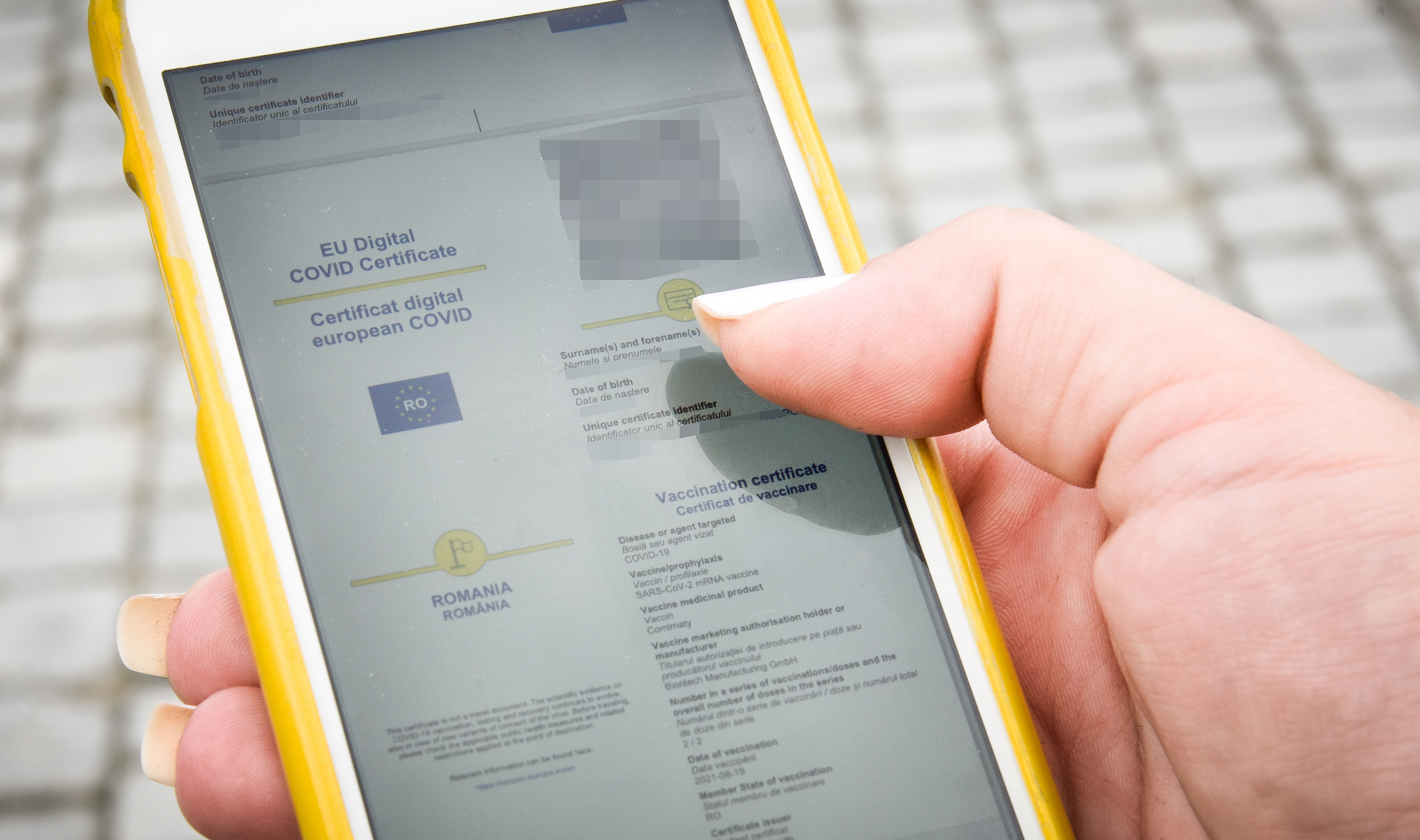 Gheorghiţă: avem nevoie de certificatul verde COVID. Pentru implementare trebuie să existe perioadă de graţie