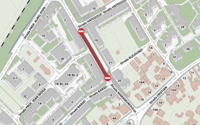 Util: circulația pe strada Maramureșului, între strada Bârsei și Hațegului, se închide sâmbătă, 20 noiembrie