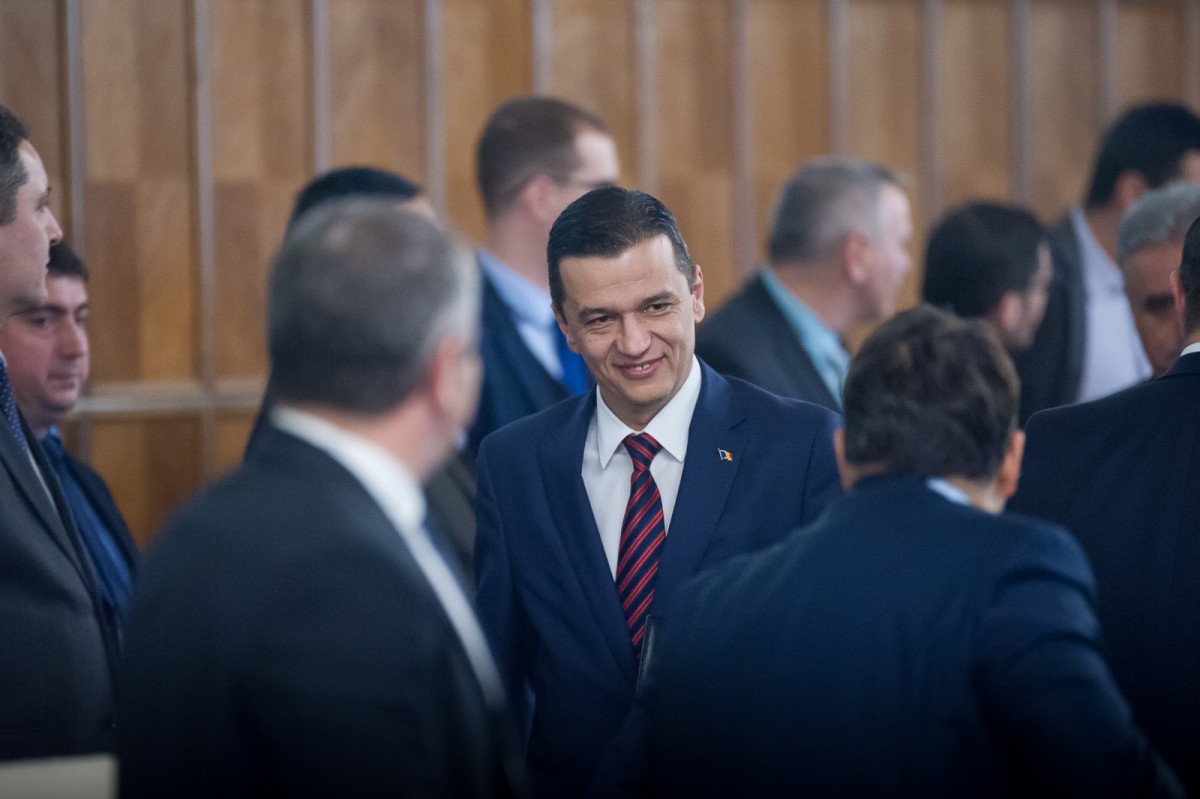 Sorin Grindeanu a fost ales preşedinte interimar al Camerei Deputaţilor