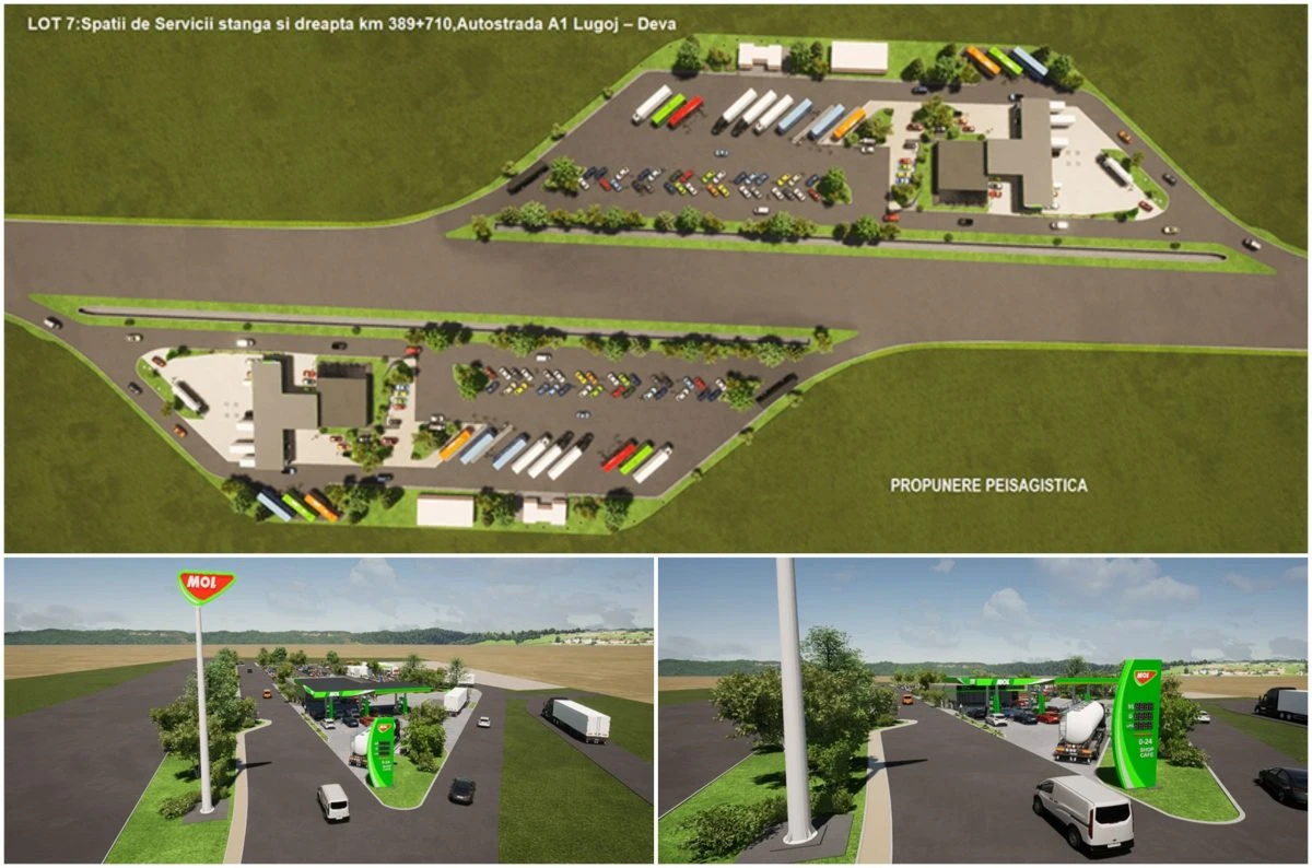 Începe construcția benzinăriilor de pe A1. Investiție de 2 milioane de euro pentru fiecare