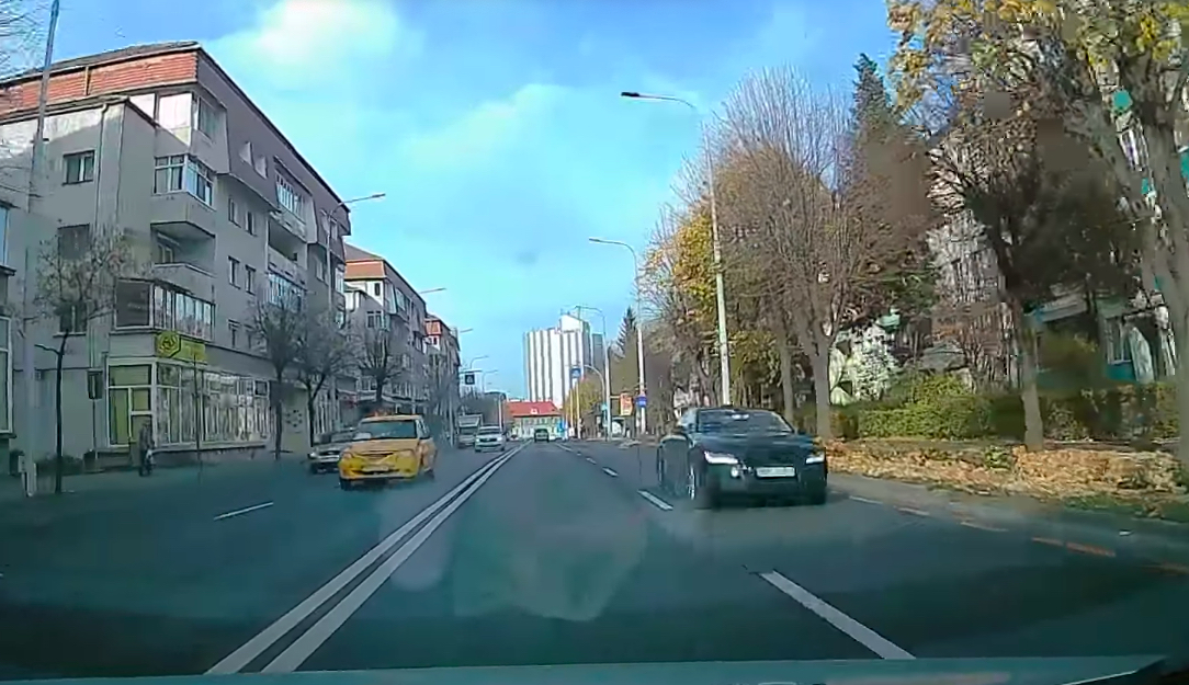 Polițiștii au găsit proprietarul mașinii care gonea pe contrasens pe Milea. Acesta refuză să spună cine era la volan