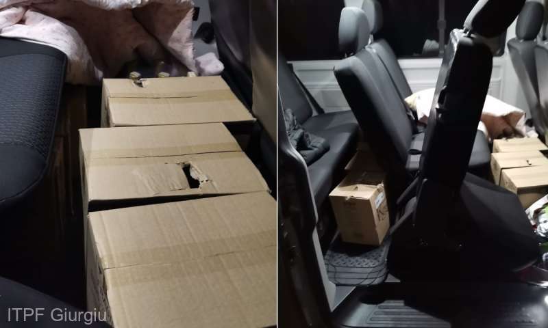 Un cetăţean bulgar a încercat să introducă ilegal în România 534 de sticle cu băuturi alcoolice