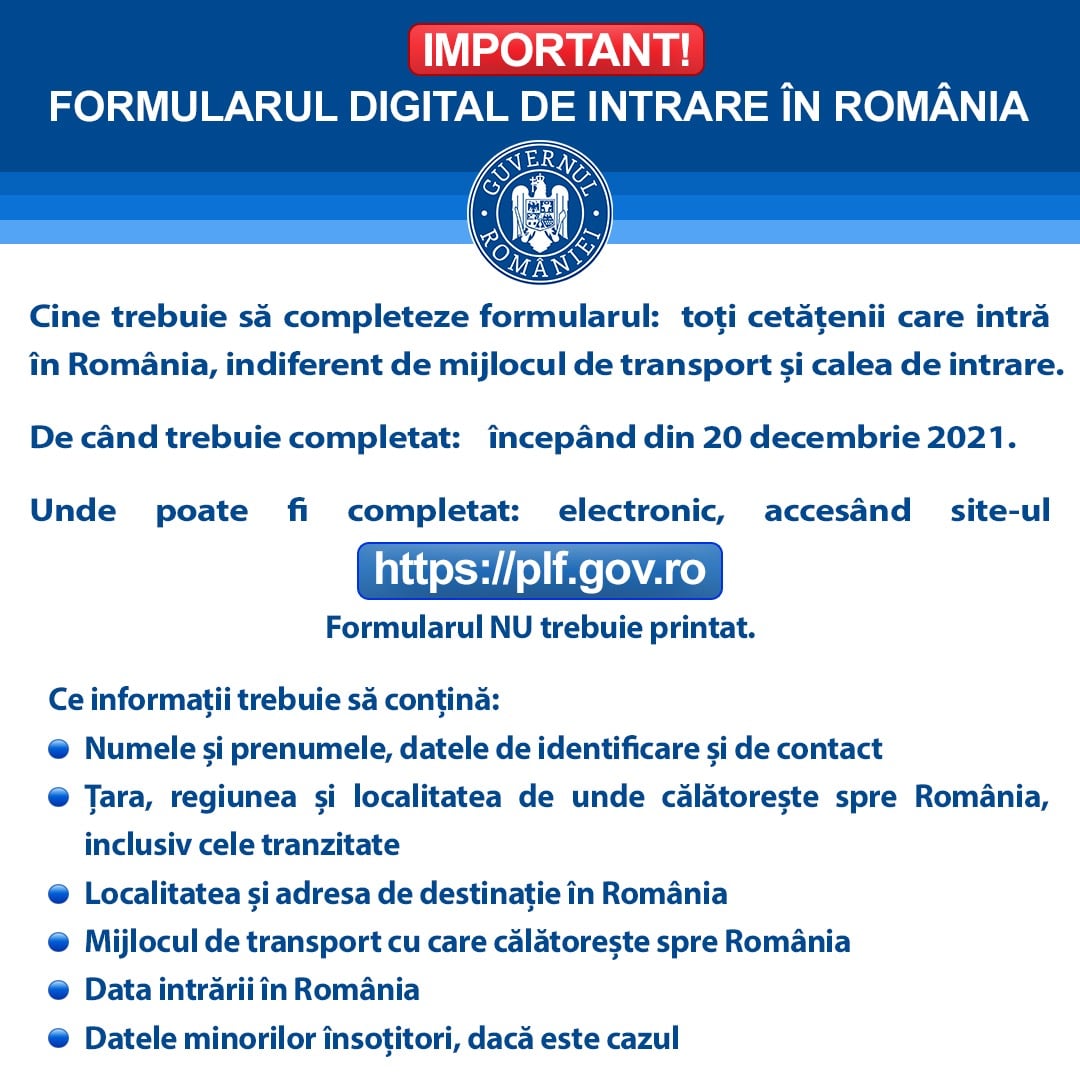 Util: Cele mai des întâlnite întrebări despre noul formular obligatoriu la intrarea în România