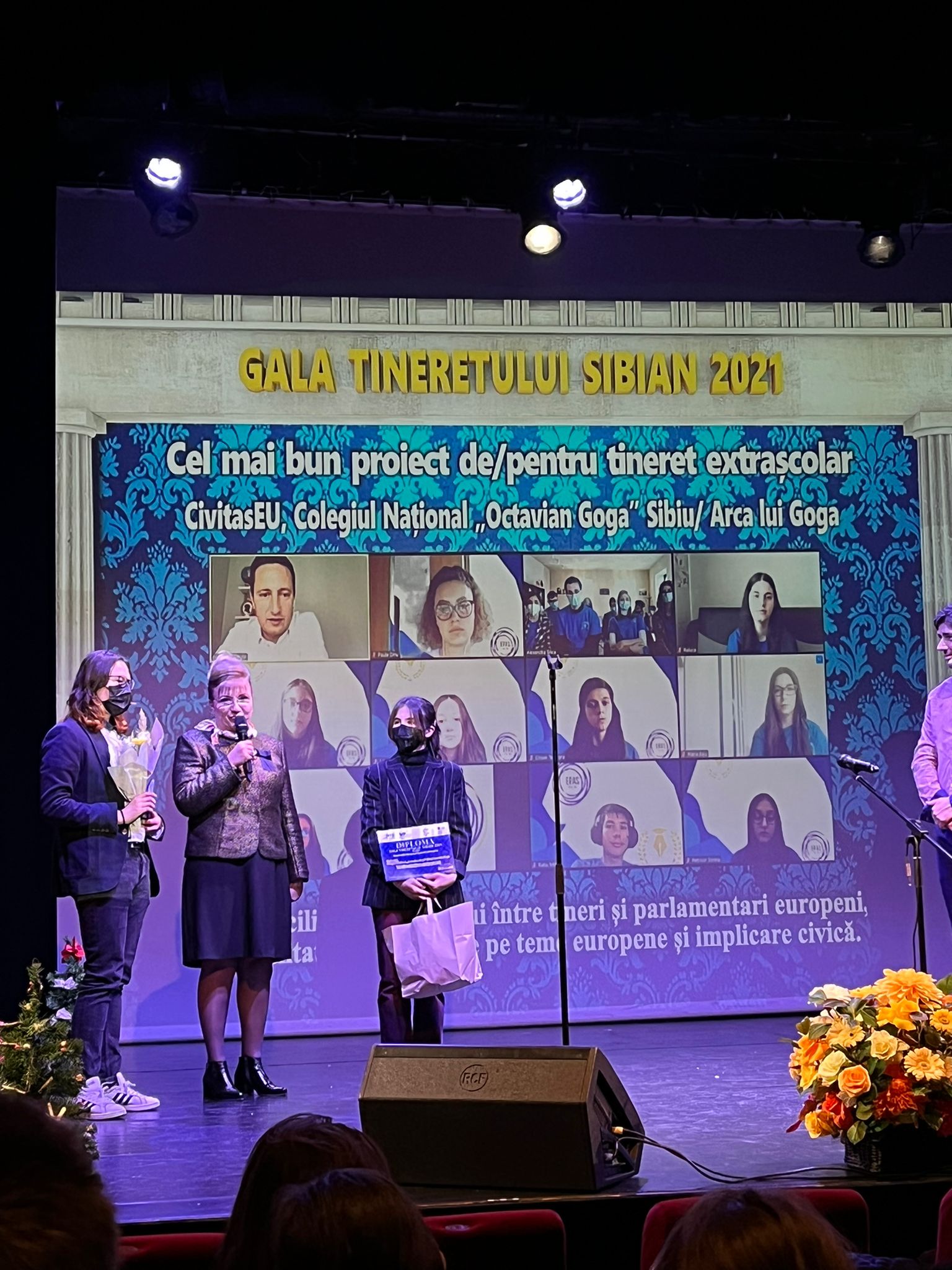 Colegiul Goga premiat la Gala Tineretului Sibian