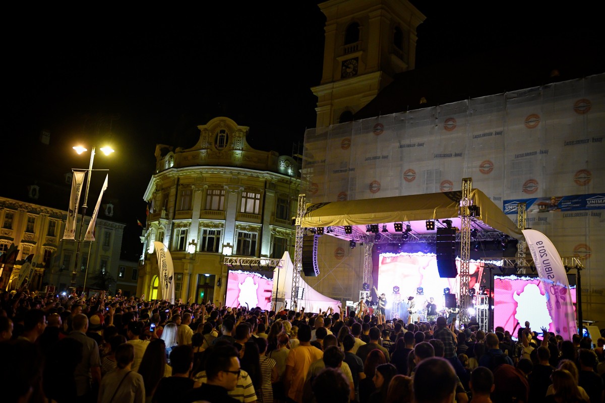 Vom avea concert de revelion în Piața Mare. Prima trupă anunțată