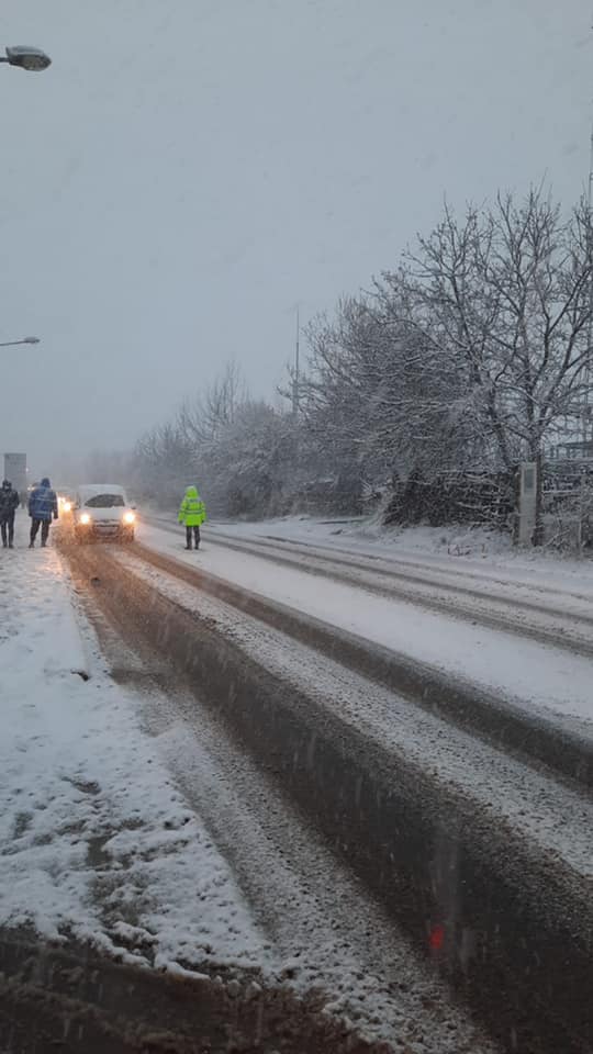 Cod galben de ninsori în zona de sud a județului Sibiu