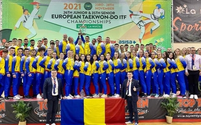 Sportivii de la Puma s-au întors acasă cu medalii de aur, de la Campionatul european de Taekwon-do ITF