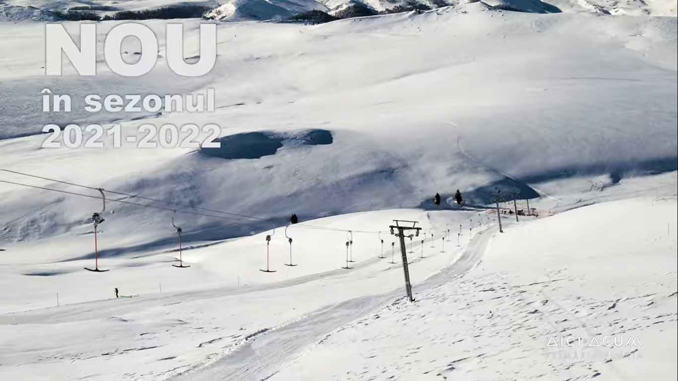 Sinaia devine cel mai mare domeniu schiabil din țară, după ce astăzi se deschid 7 km noi de pârtie. Investiția a fost de 500.000 de euro