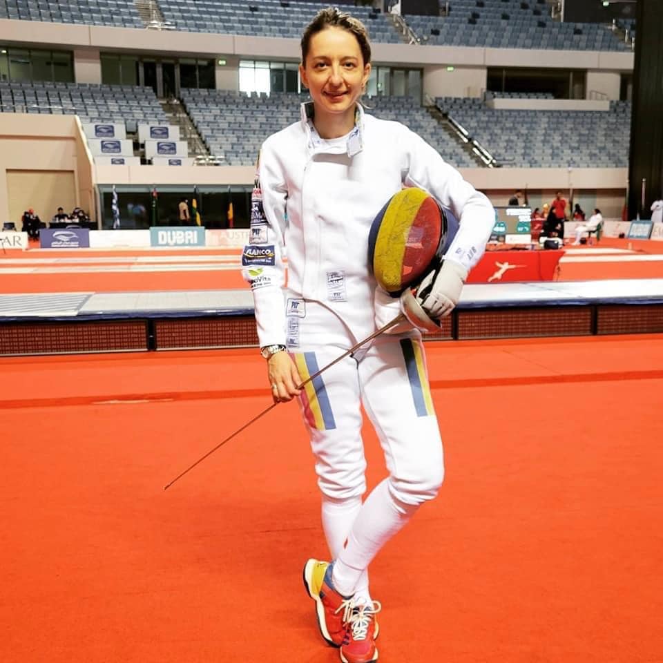 Ana-Maria Popescu, medaliată cu argint la Cupa Mondială de spadă de la Dubai