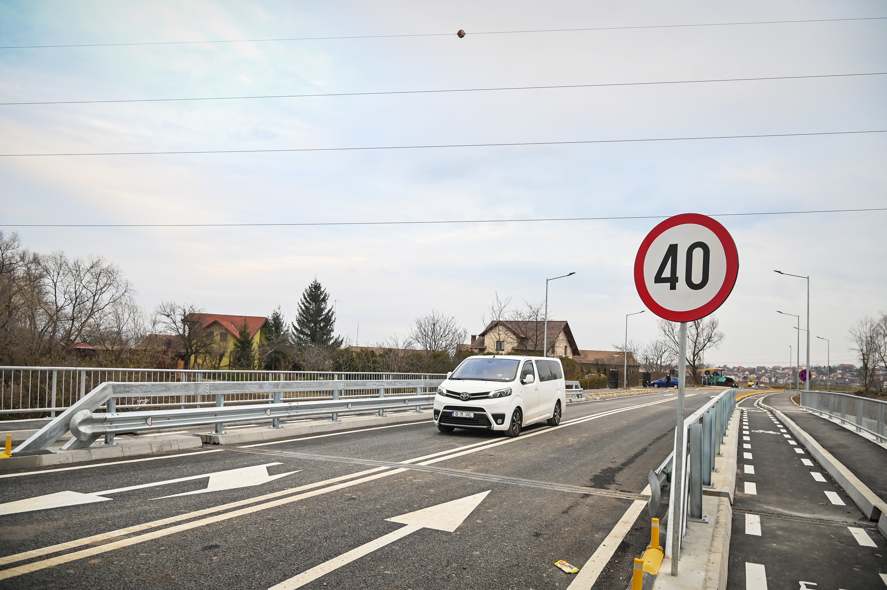 Un nou pod peste Cibin dat în folosință, o nouă legătură rutieră pentru îmbunătățirea mobilității sibienilor