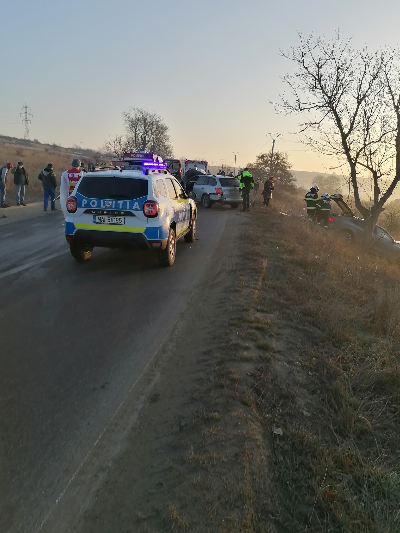 Două persoane au fost rănite într-un accident, în zona Bavaria, din cauza unui șofer băut