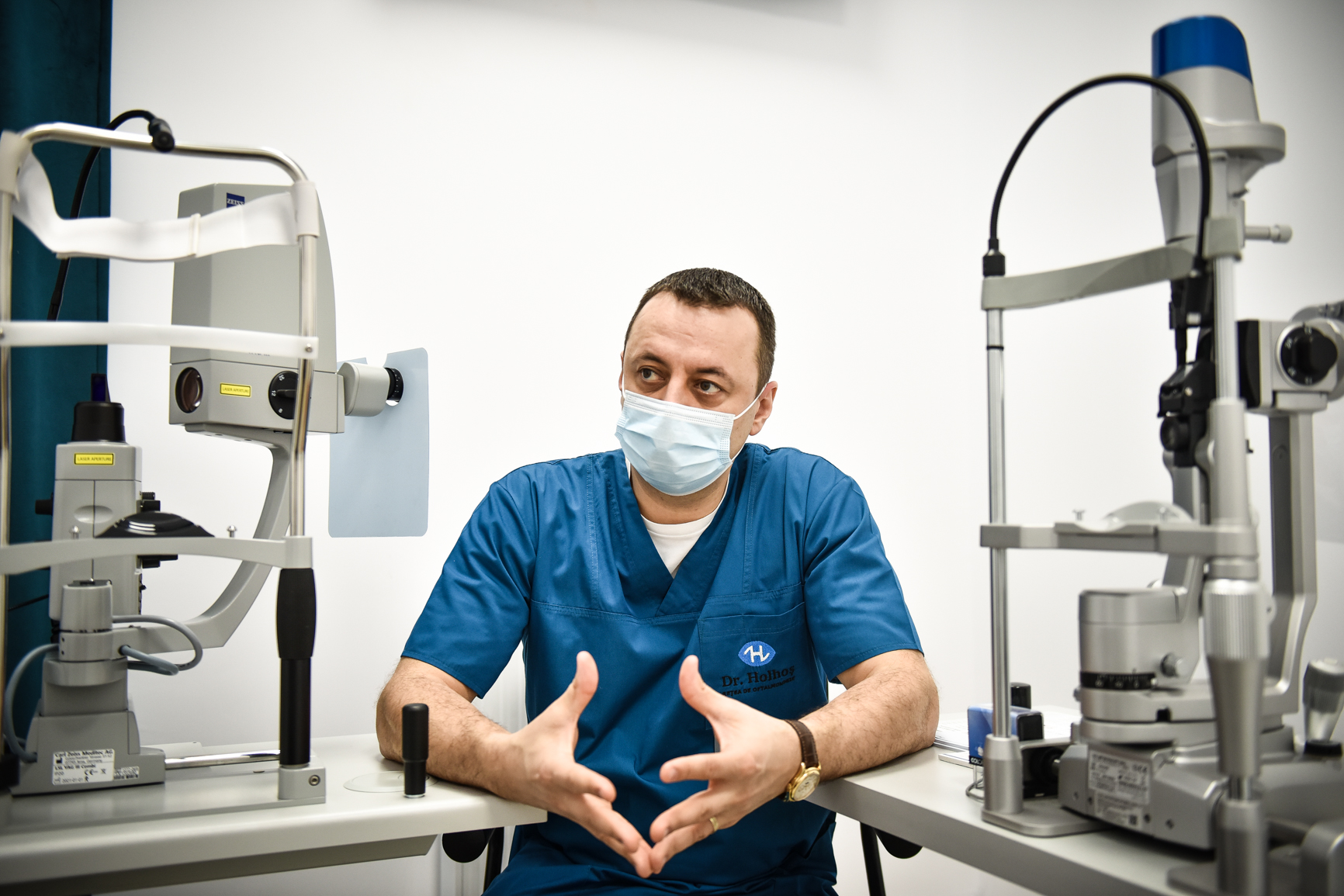 Oftalmologul Teodor Holhoș despre operațiile cu laser: Cel mai mare număr de operații pe care le-am făcut într-o singură zi a fost 66