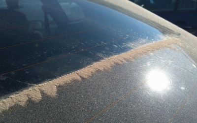 O masă de aer încărcată cu praf saharian este deasupra României