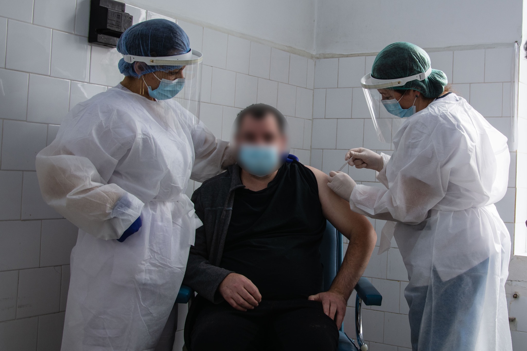 60 de pacienți ai Spitalului de Psihiatrie din Sibiu au fost vaccinați cu Pfizer