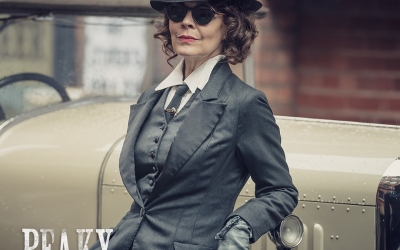 Actriţa britanică Helen McCrory, cunoscută din  